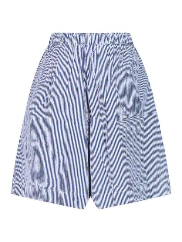 DANIELA GREGIS: Trousers Shorts online - Striped shorts