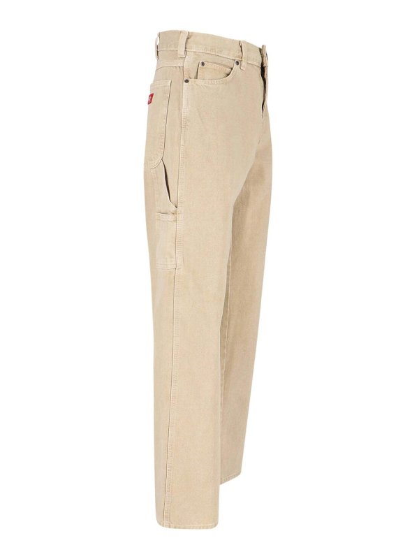 The Best Shops DICKIES: Jeans Rectos - Vaqueros Rectos - Beis