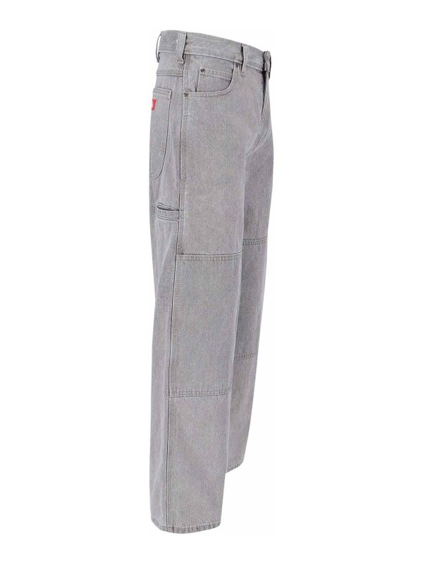 The Best Shops DICKIES: Jeans Rectos - Vaqueros Rectos - Gris