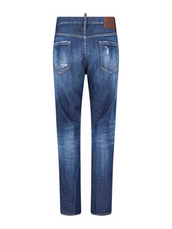 DSQUARED2: Jeans Rectos online - Vaqueros Rectos - Azul