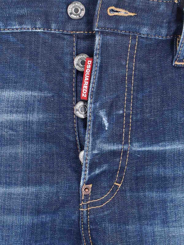 Vaqueros Rectos - Azul shop online: DSQUARED2