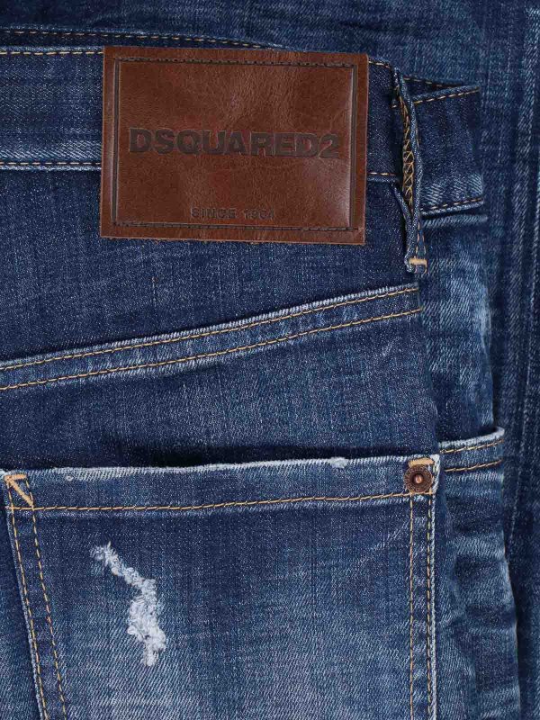 DSQUARED2 buy online Vaqueros Rectos - Azul