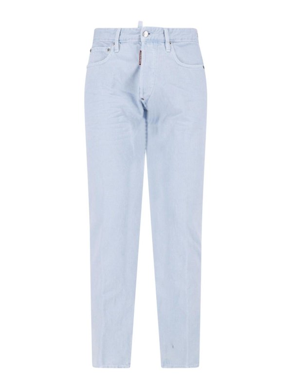 DSQUARED2: straight leg jeans - Straight jeans