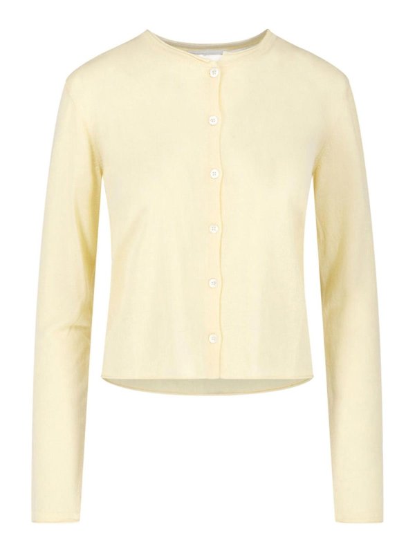 DUNST: Cárdigans - Cárdigan - Amarillo