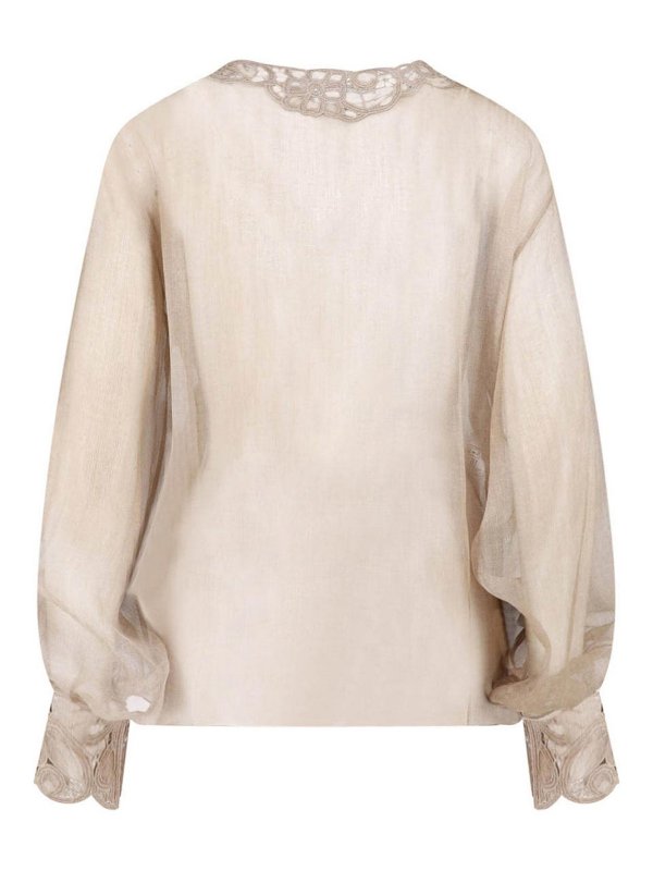 ERMANNO SCERVINO: Hemden online - Hemd - Beige