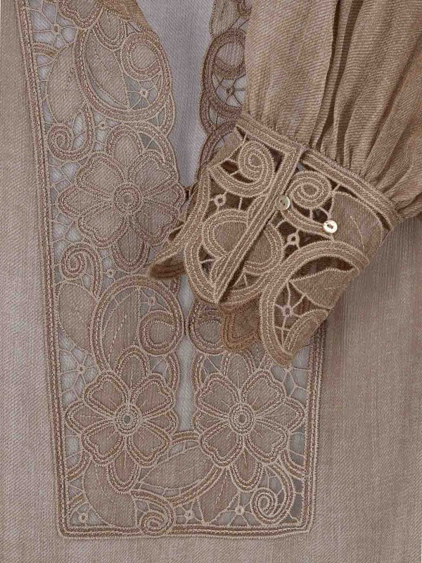 The Best Shops ERMANNO SCERVINO: Hemden - Hemd - Beige