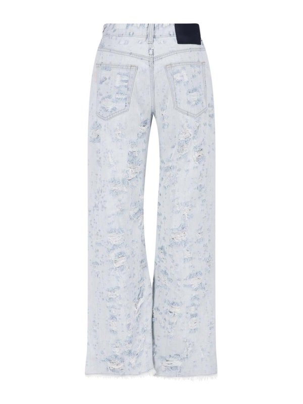 HAIKURE: jeans a zampa online - Jeans ampi destroyed