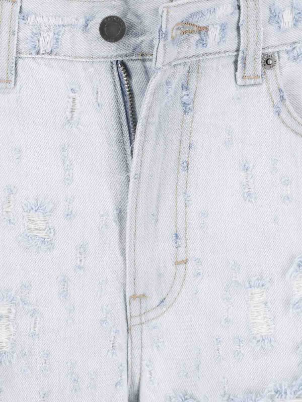 Jeans ampi destroyed shop online: HAIKURE