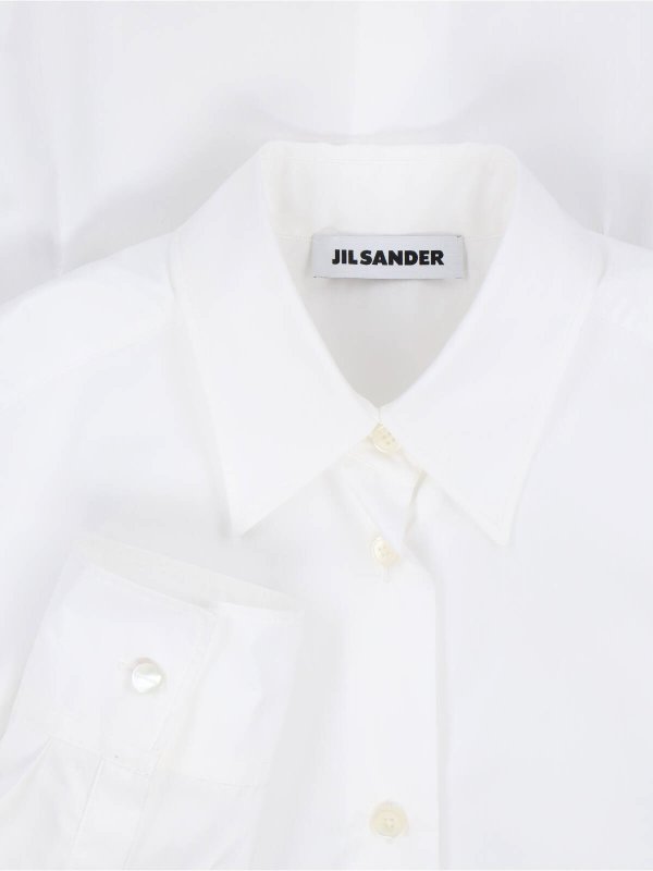 The Best Shops JIL SANDER: Hemden - Hemd - Weiß