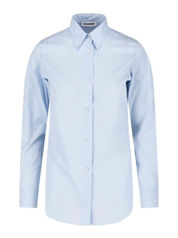 JIL SANDER: Hemden - Hemd - Blau