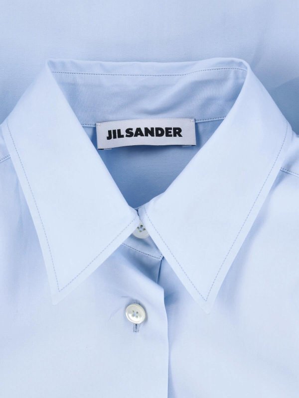 The Best Shops JIL SANDER: Hemden - Hemd - Blau