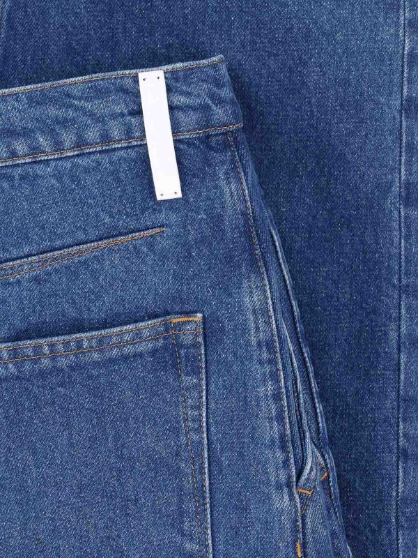 JIL SANDER buy online Falda Semilarga - Azul