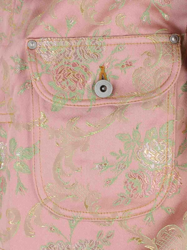The Best Shops JUNYA WATANABE: casual jackets - Damask jacquard jacket