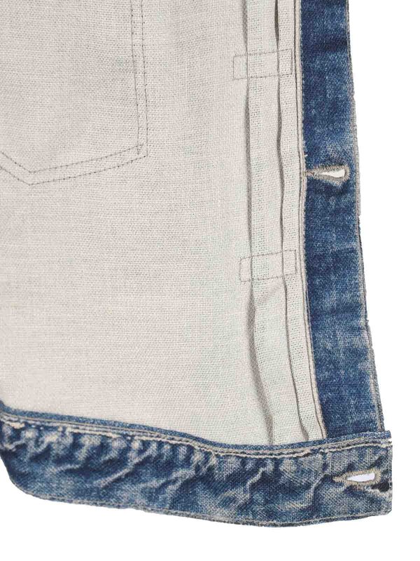 The Best Shops JUNYA WATANABE: デニムジャケット - デニムジャケット - ブルー