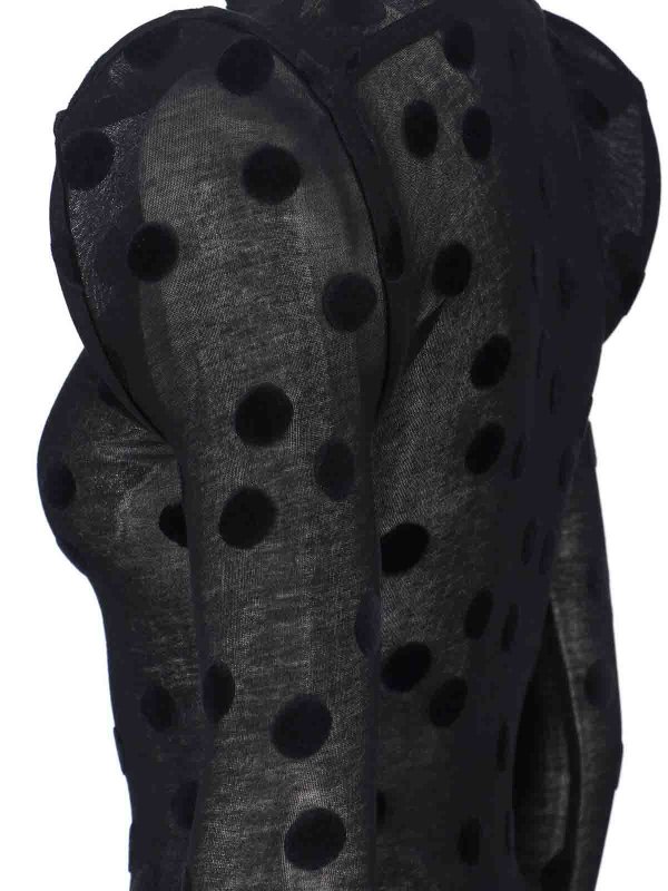 The Best Shops JUNYA WATANABE: Strickpullover mit Rundhalsausschnitt - Rundhalspullover - Schwarz