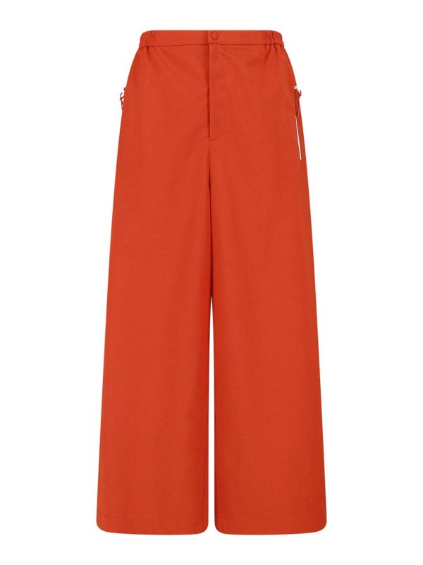LACOSTE: Casual Hosen - Casual Hose - Orange