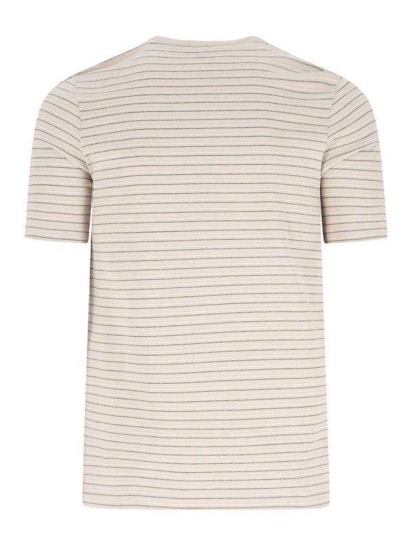 LACOSTE: T-shirts online - T-Shirt - Beige