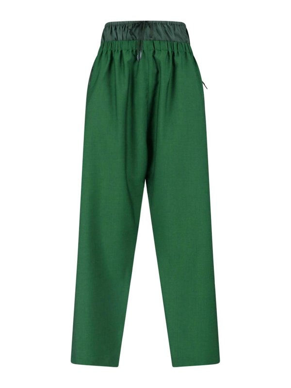 LACOSTE: Pantalons casual - Pantalons Décontractés - Vert