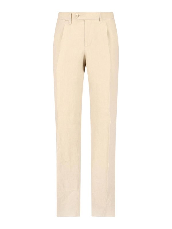 The Best Shops LARDINI: Double-breasted linen suit