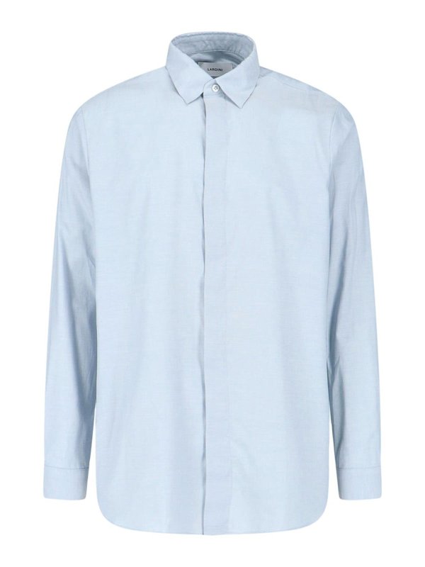 LARDINI: Chemises - Chemise - Bleu