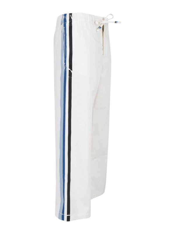 The Best Shops Marni: Casual Hosen - Casual Hose - Weiß