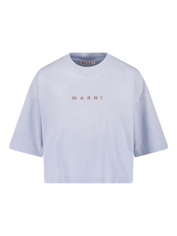 Marni: Camisetas - Camiseta - Gris