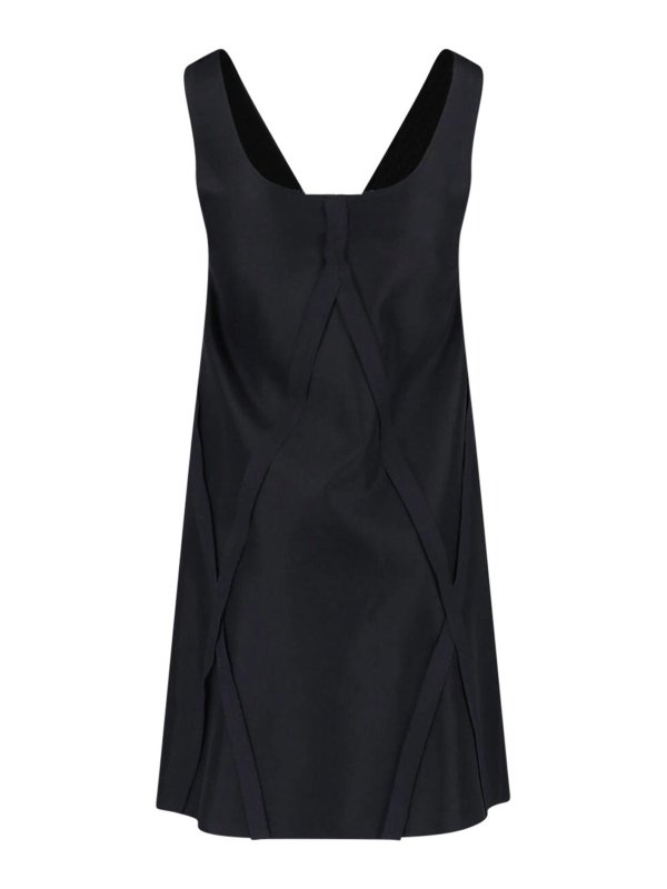 MM6 MAISON MARGIELA: ニーレングスドレス online - 膝丈ドレス - 黒