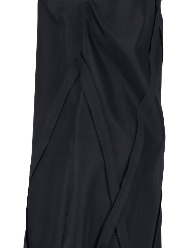 The Best Shops MM6 MAISON MARGIELA: ニーレングスドレス - 膝丈ドレス - 黒