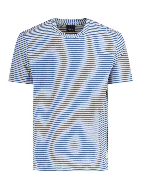 PAUL SMITH: T-shirts - T-Shirt - Blau