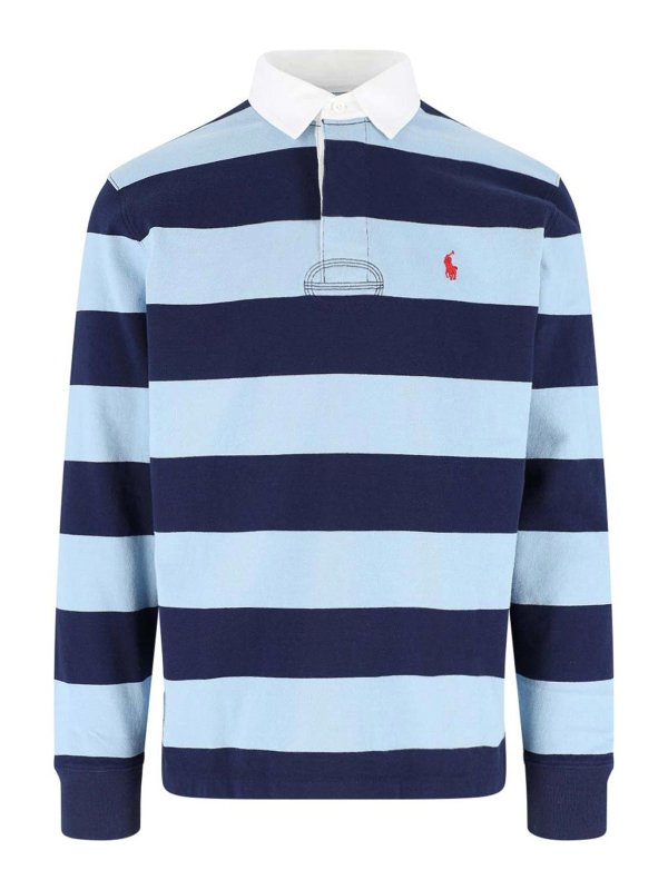 POLO RALPH LAUREN: ポロシャツ - ポロシャツ - ブルー