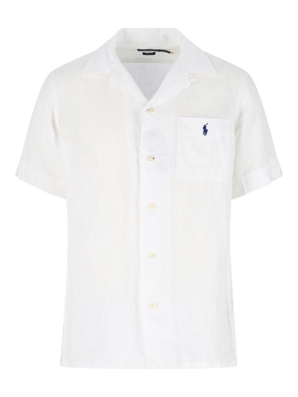 POLO RALPH LAUREN: シャツ - シャツ - 白