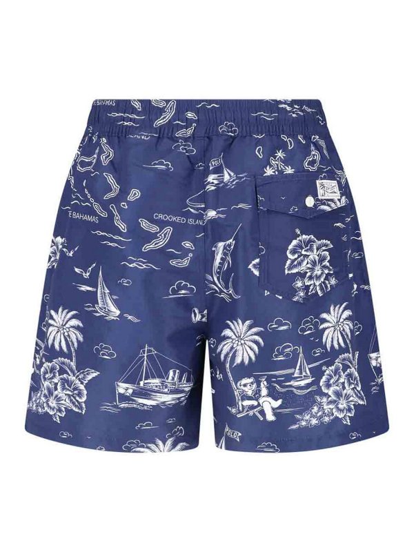 POLO RALPH LAUREN: トラウザーショーツ online - ショートパンツ - ブルー