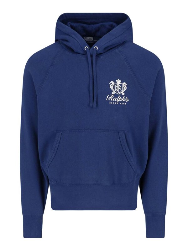 POLO RALPH LAUREN: スウェット＆セーター - スウェットシャツ/セーター - ブルー