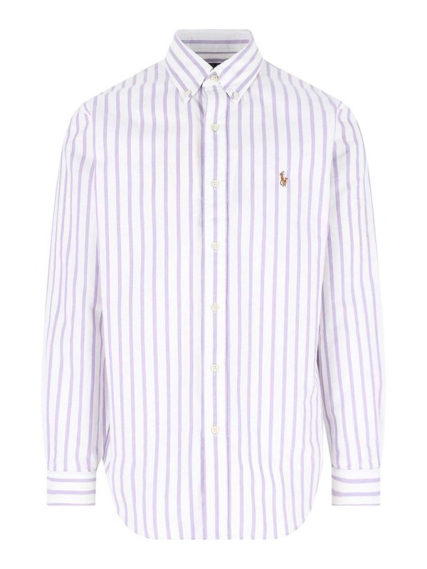 POLO RALPH LAUREN: シャツ - シャツ - 紫