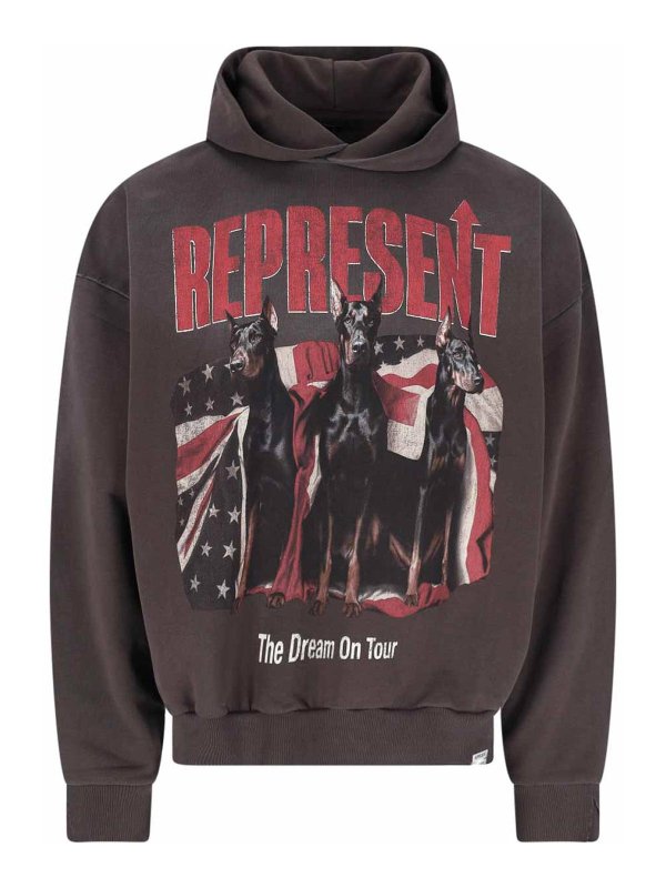 REPRESENT: Sweatshirts und Pullover - Sweatshirt - Braun