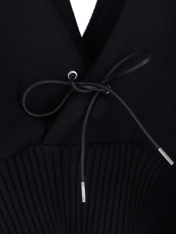 The Best Shops Sacai: カーディガン - カーディガン - 黒