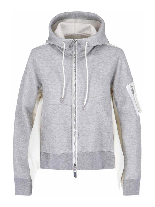 Sacai: Sweatshirts & Sweaters - Zip sweatshirt