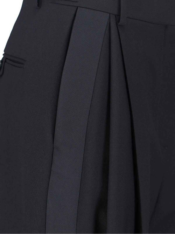 テーラードパンツ - 黒 shop online: STELLA McCARTNEY