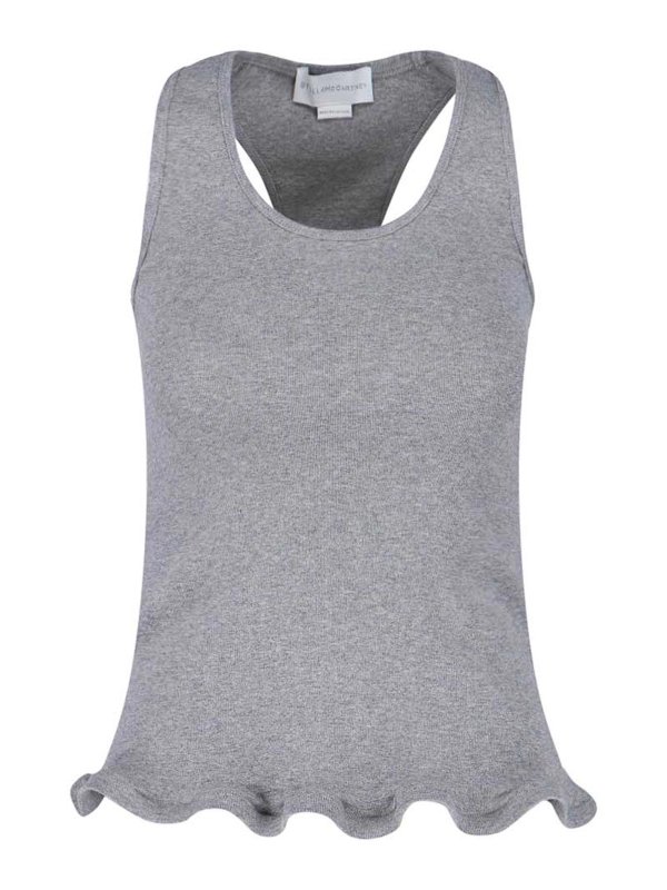 STELLA McCARTNEY: Tops & Débardeurs - Top - Gris