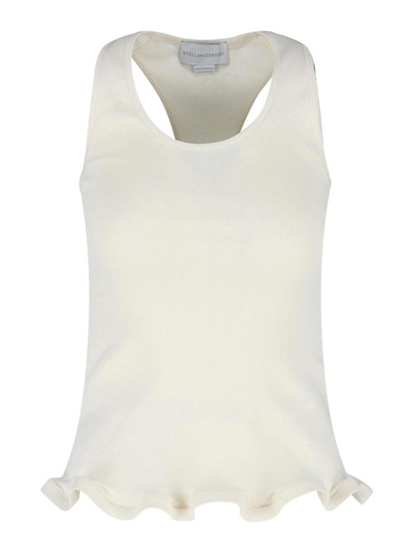 STELLA McCARTNEY: Top e canotte - Tank top in cotone