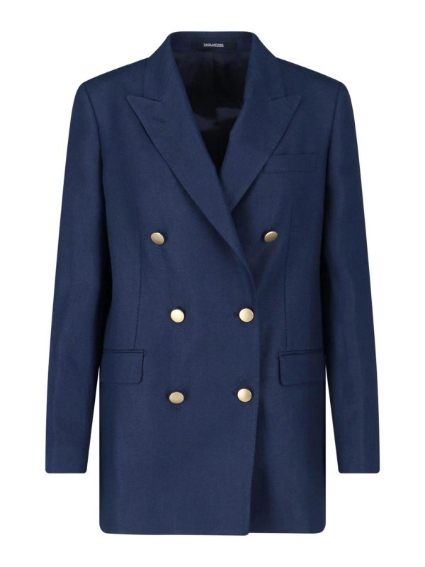 TAGLIATORE: Blazer - Blazer - Azul