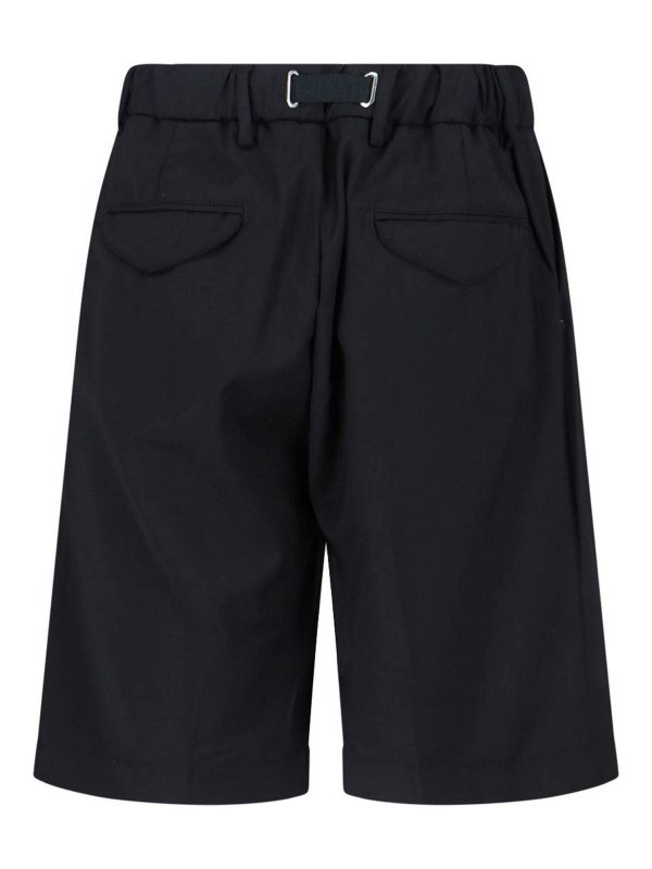 WHITE SAND: Shorts online - Short - Noir