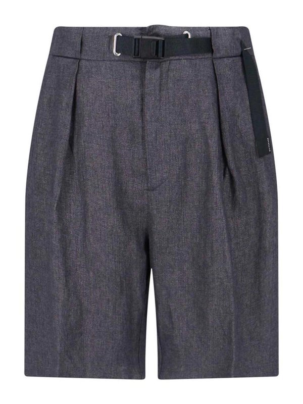 WHITE SAND: Shorts - Shorts - Gris