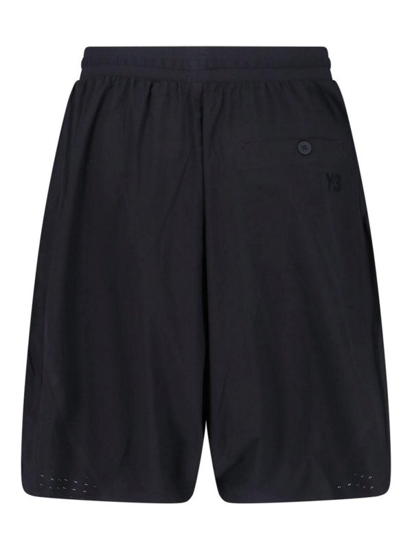 Y-3: Shorts online - Short - Noir
