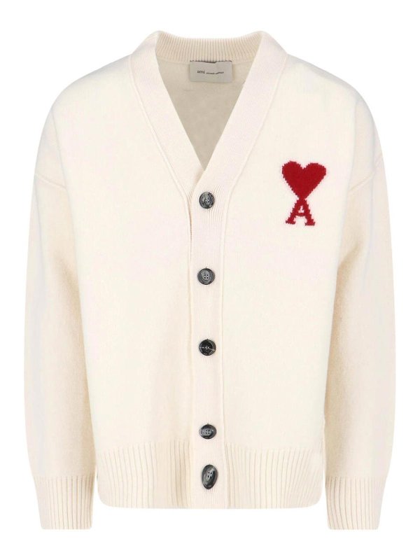 AMI PARIS: cardigan - Cardigan