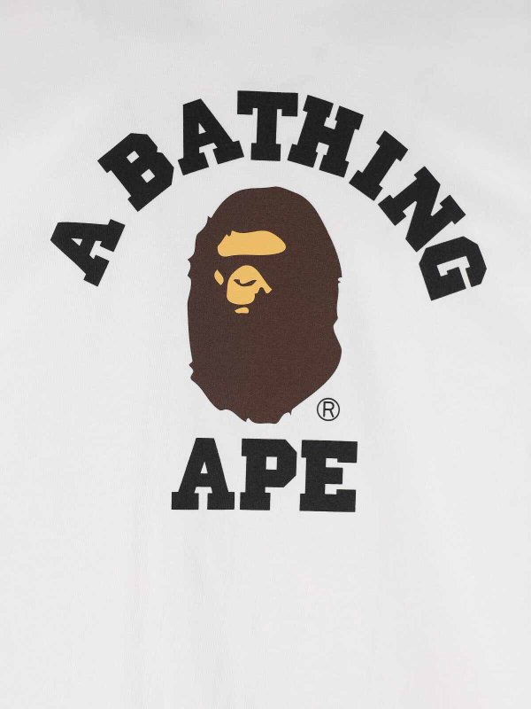 The Best Shops BAPE: T-shirts - T-Shirt - Weiß