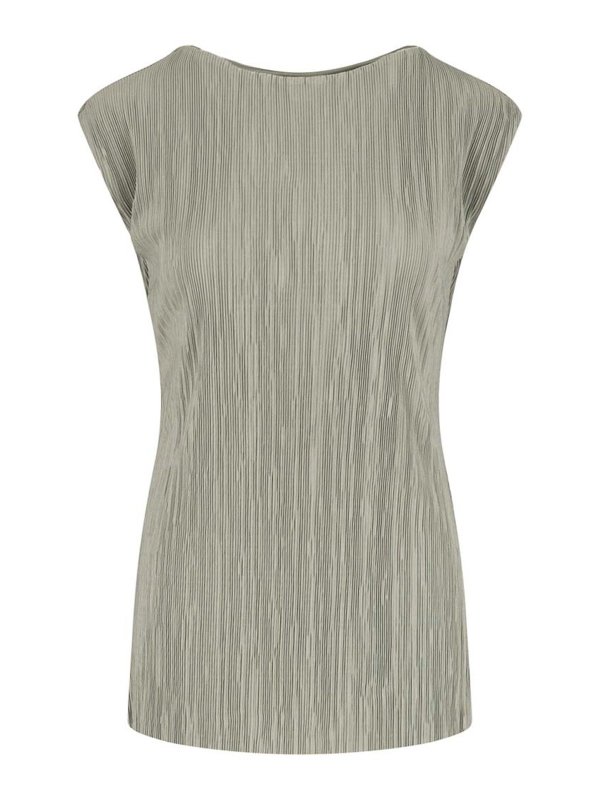 CALVIN KLEIN: Tops & Débardeurs - Top - Vert