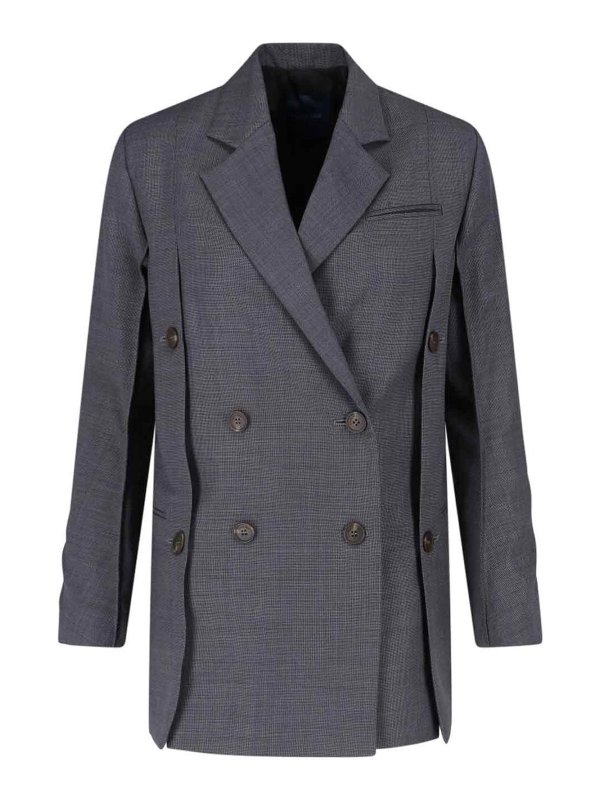 EUDON CHOI: Vestes de costume - Blazer - Gris