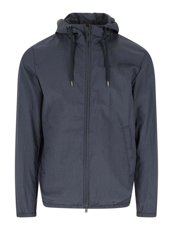 HERNO: Chaquetas casual - Chaqueta Casual - Azul