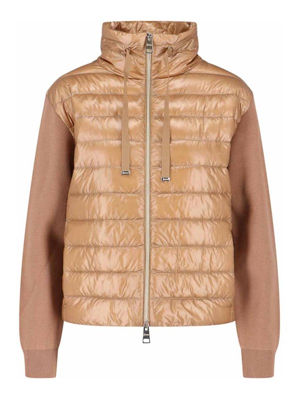 HERNO: Chaquetas y Chaquetones acolchados - Chaqueta Alcochada - Marrón